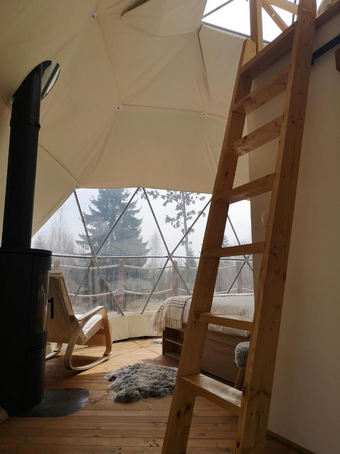 Medve Dome - Luxury Camping In The Middle Of Nature Hotel Vlahita Eksteriør billede