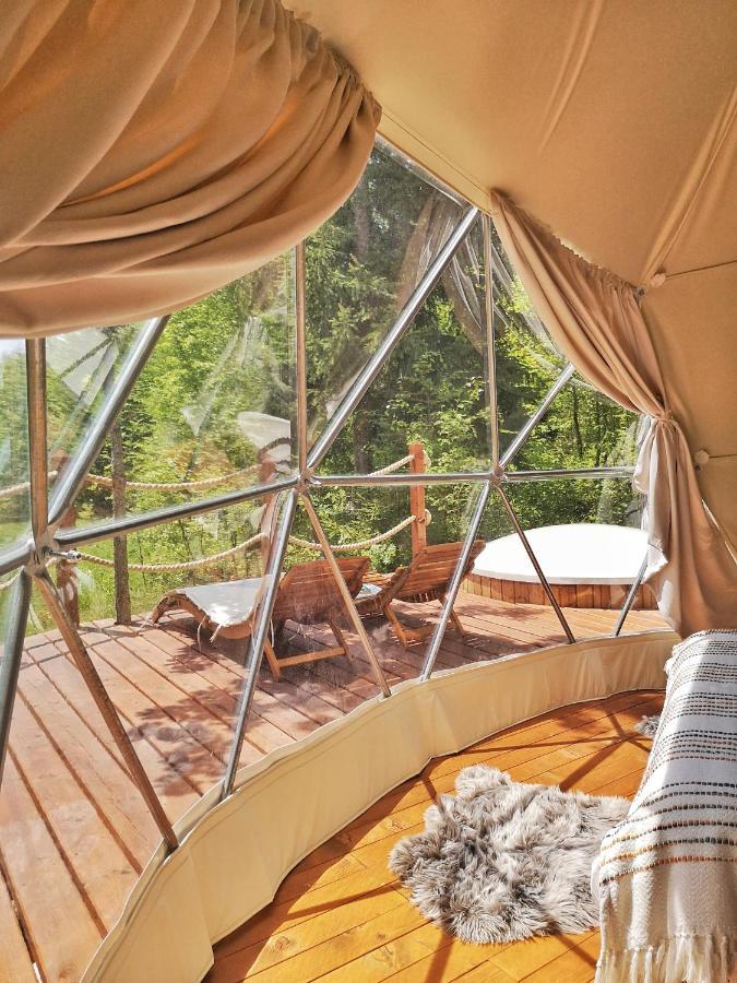Medve Dome - Luxury Camping In The Middle Of Nature Hotel Vlahita Eksteriør billede